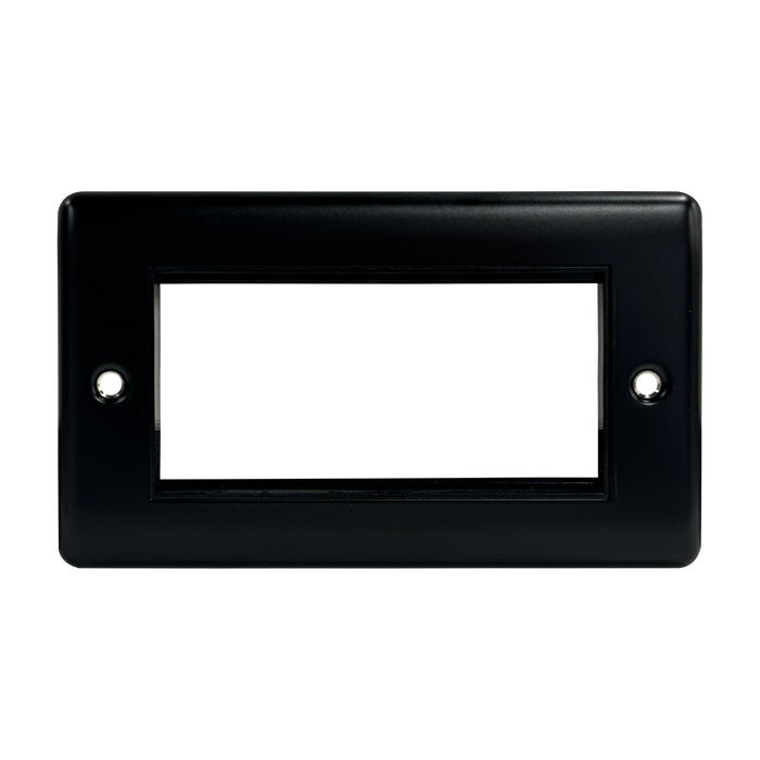 Caradok 2G 4 Module Data Plate Matt Black