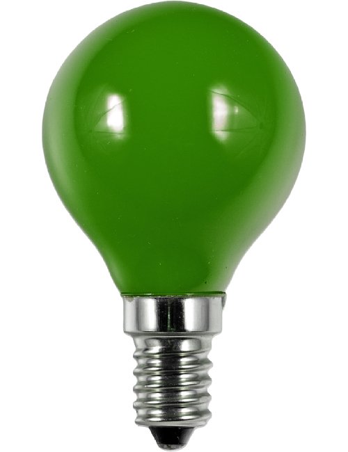 SPL LED E14 Filament Ball G45x75mm 230V 1W 360° AC Green Non-Dimmable K Non-Dimmable - L147215003