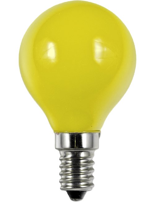 SPL LED E14 Filament Ball G45x75mm 230V 1W 360° AC Yellow Non-Dimmable K Non-Dimmable - L147215004