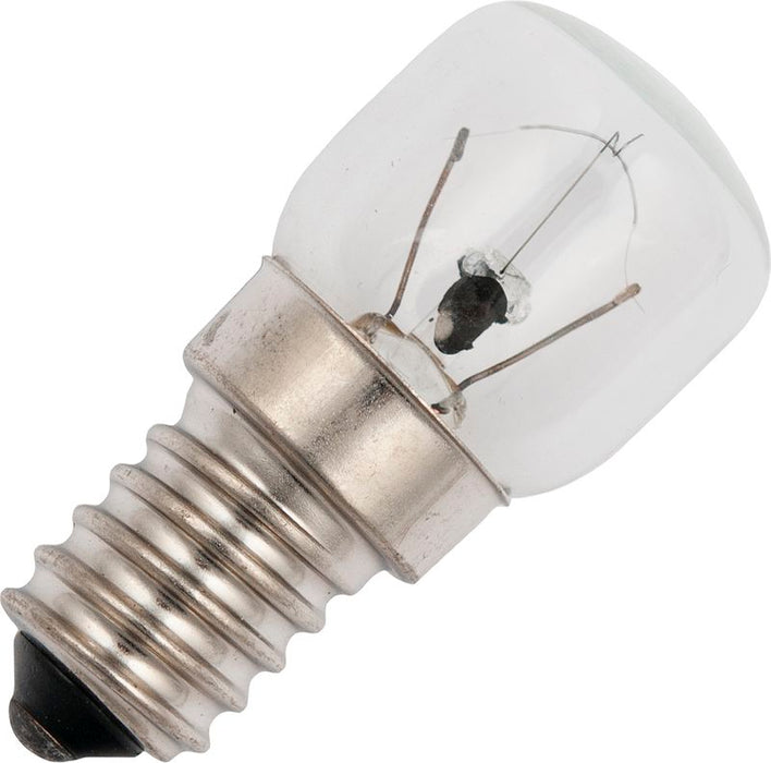 Schiefer E14 P22x48mm 12V 15W C-2V 2000h Clear 2500K Dimmable - 144831200