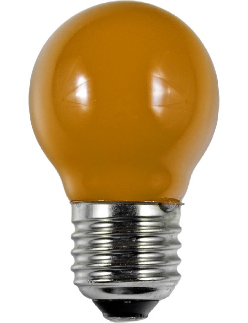 SPL LED E27 Filament Ball G45x75mm 230V 1W 360° AC Orange Non-Dimmable K Non-Dimmable - L277215005