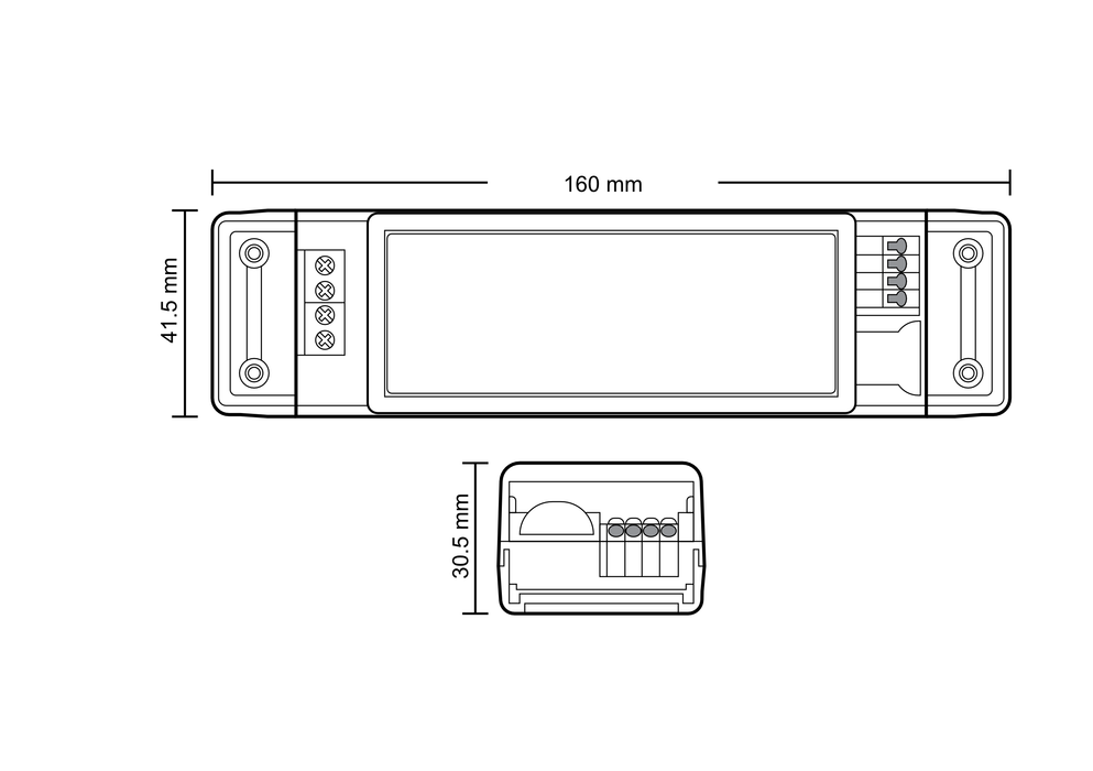 eldoLED ECOdrive 240/A3 - 20w DALI dimmable constant current LED driver