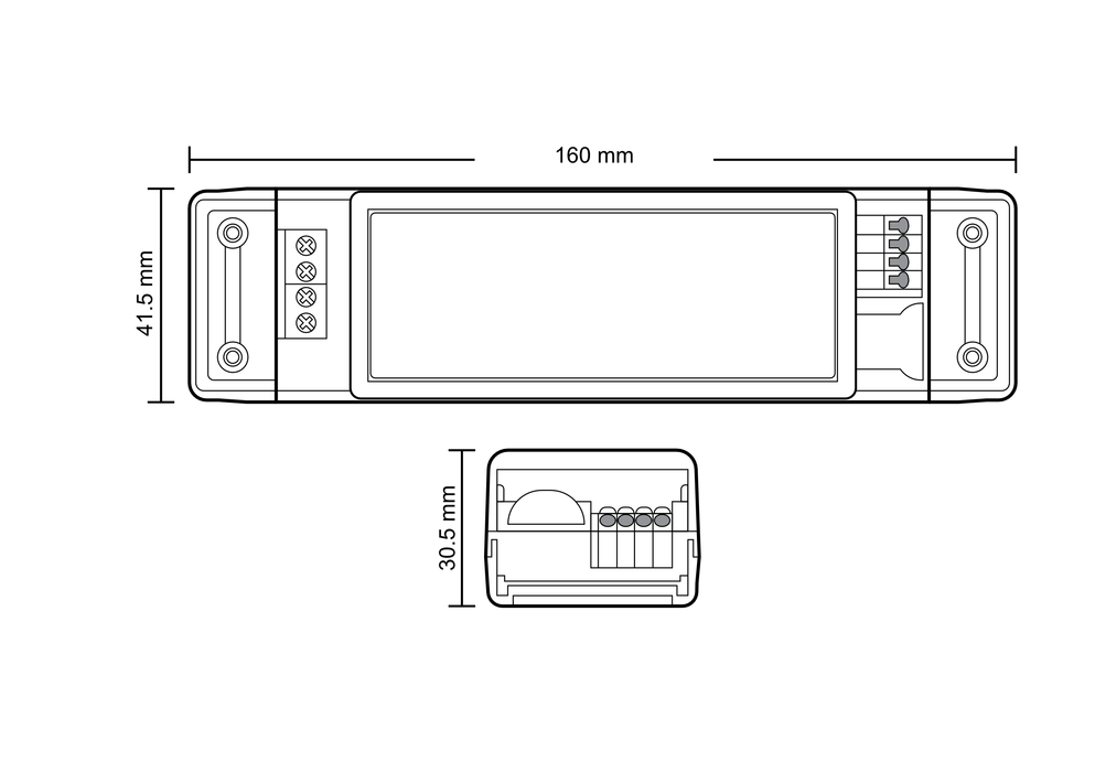 eldoLED ECOdrive 247/A2 - 20w constant current LED driver with configuration