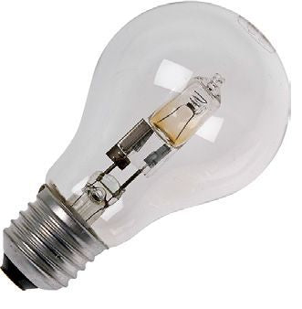 Schiefer Eco Halogen E27 GLS A55x105mm 230-240V 105W 2000h Clear 2800K Dimmable - DISCONTINUED