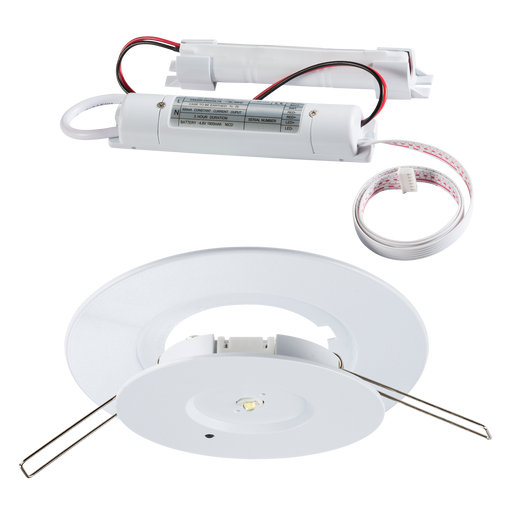 Knightsbridge EMPDL 3W LED EMERGENCY DOWNLIGHT (Non-maintained ) - Knightsbridge - Sparks Warehouse