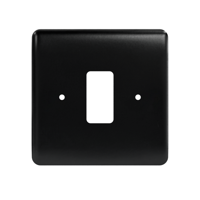 Caradok 1G Front Grid Plate Matt Black