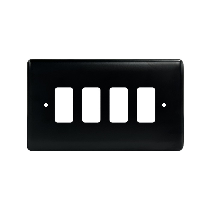 Caradok 4G Front Grid Plate Matt Black