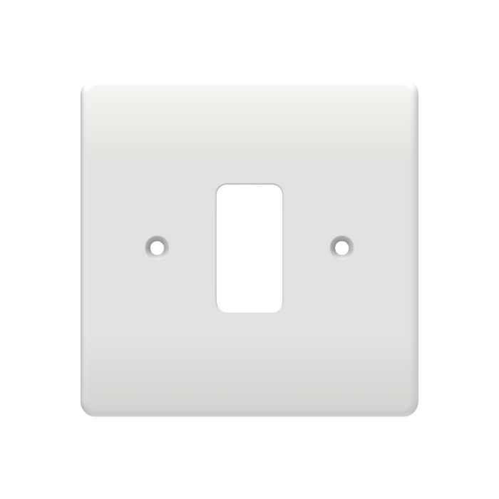 Caradok 1G Front Grid Plate White Moulded