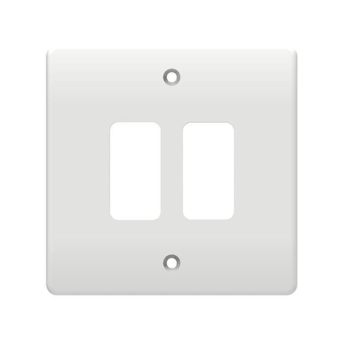 Caradok 2G Front Grid Plate White Moulded