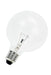 Bailey - GL709240040 - Globe G95 E27 240V 40W Clear Light Bulbs Bailey - The Lamp Company