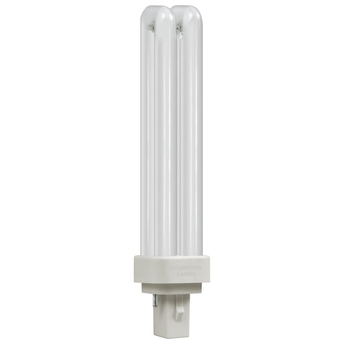 LED CFL Double Turn D Type - 6W - 4000K - G24D/Q