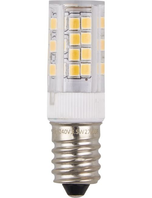 SPL LED E14 Tube T17x53mm 230V 330Lm 35W 2700K 827 360° AC Clear Triac-Dimmable 2700K Dimmable - L024362607-1