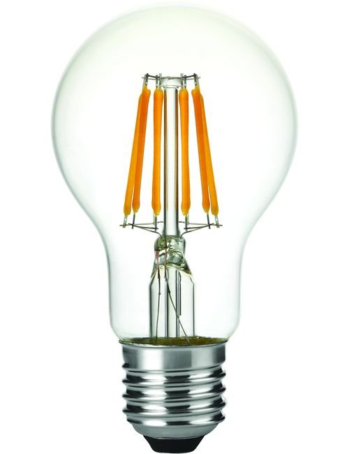 SPL LED E27 Filament GLS A60x105mm 230V 630Lm 65W 2500K 925 360° AC Clear Dimmable 2500K Dimmable - LX023870602