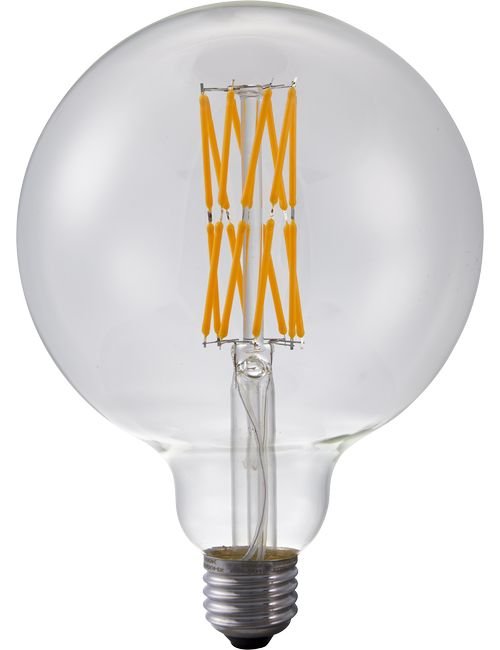 SPL LED E27 Filament Globe Double G125x180mm 230V 720Lm 85W 2200K 922 360° AC Clear Dimmable 2200K Dimmable - LF024119609