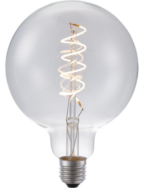 SPL LED E27 Filament FleX AX Globe G125x180mm 230V 190Lm 4W 2200K 922 360° AC Clear Dimmable 2200K Dimmable - LF023925309