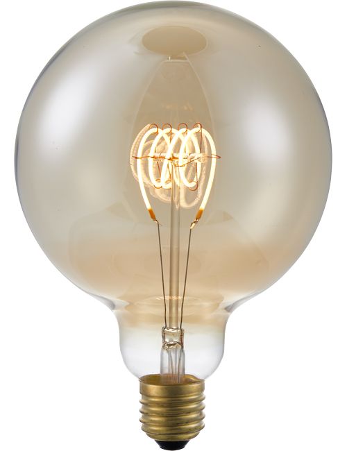 SPL LED E27 Filament FleX TR Globe G125x180mm 230V 140Lm 45W 2200K 922 360° AC Gold Dimmable 2200K Dimmable - LF023925405