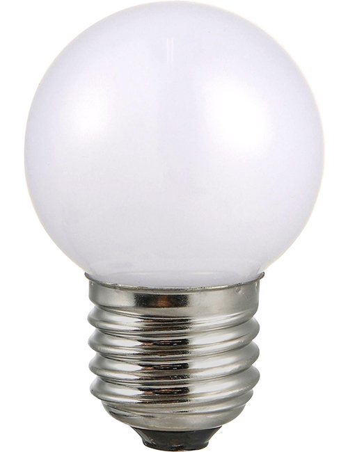SPL LED E27 Ball G45x68mm 230V 100Lm 2W 3000K 830 320° AC Opal Non-Dimmable 3000K Non-Dimmable - L027241521