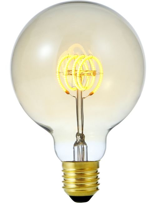 SPL LED E27 Filament FleX TR Globe G95x135mm 230V 140Lm 45W 2000K 920 360° AC Gold Dimmable 2000K Dimmable - LF023980405