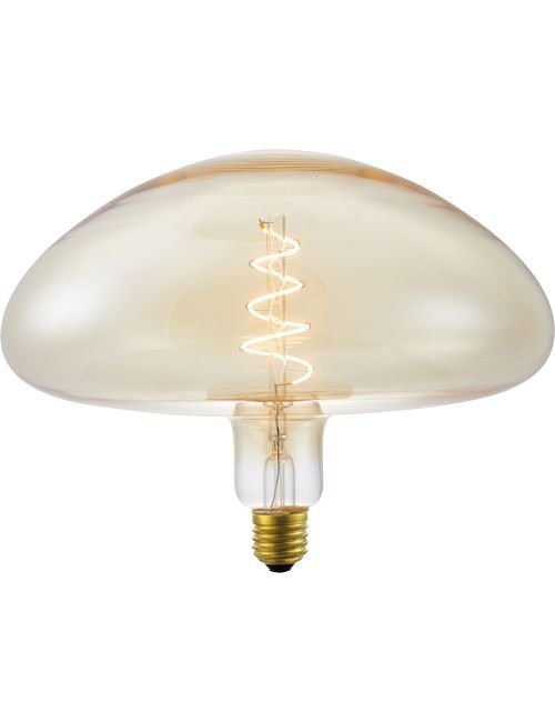SPL LED E27 Filament XXL FleX Mush 250x190mm 230V 140Lm 4W 2000K 920 360° AC Gold Dimmable 2000K Dimmable - LF023911405