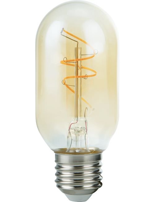 SPL LED E27 Slim Flexible Filament Tube T45x110mm 230V 470Lm 42W 2200K 922 360° AC Gold Dimmable 2200K Dimmable - LS274547022