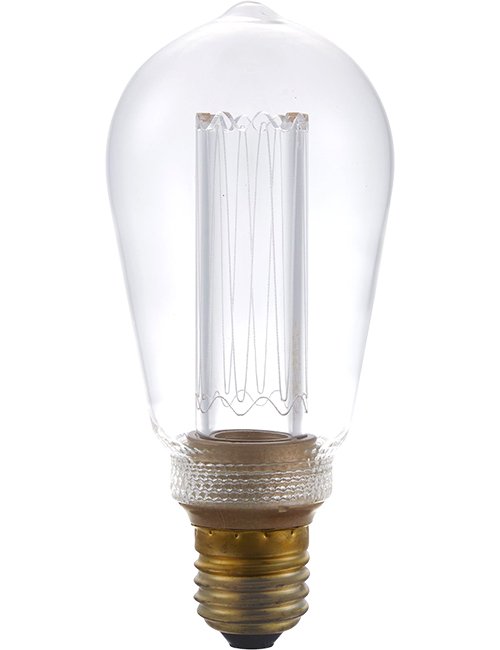 SPL LED E27 Vintage Rustika ST64x145mm 230V 140Lm 35W 2000K 820 360° AC Clear Dimmable 2000K Dimmable - L270016400