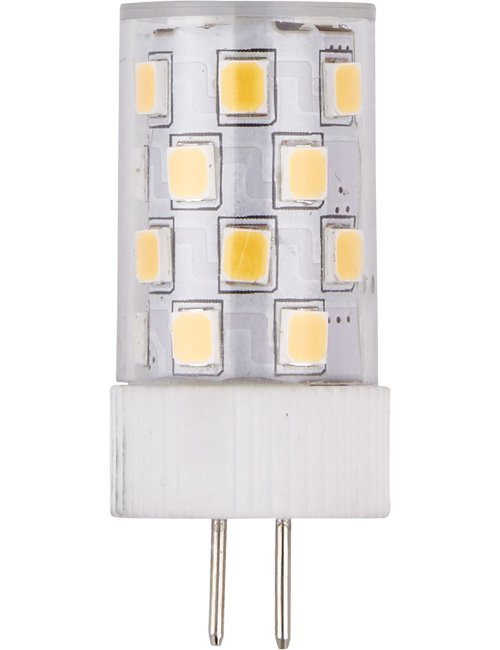 SPL LED G4 T17x40mm 12V 300Lm 3W 2700K 827 360° AC/DC Clear Dimmable 2700K Dimmable - L022450327