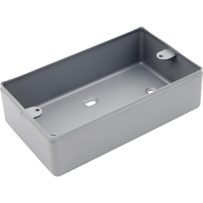 Caradok 2G Plain Sided Surface Box Metalclad Veritage