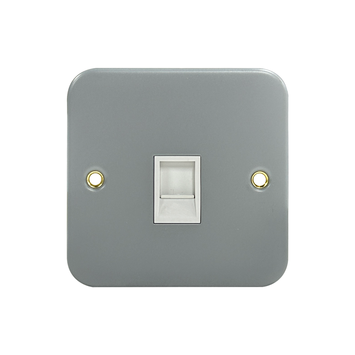 Caradok 1G Telephone Socket RJ11 Metalclad