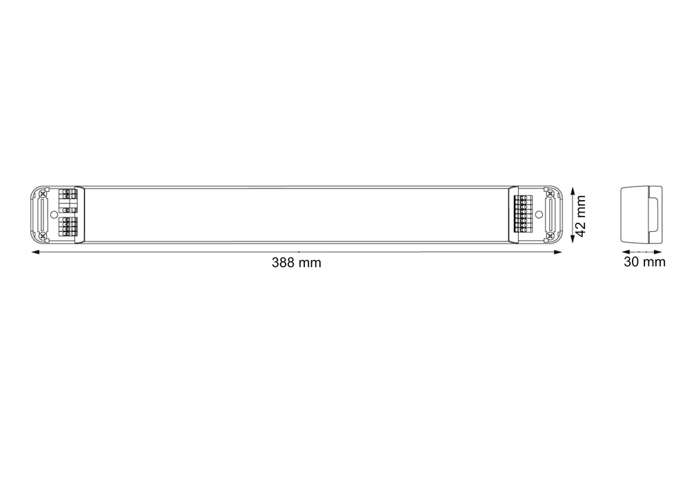 eldoLED SOLOdrive 1060/A1 - 100w DALI dimmable constant current LED driver