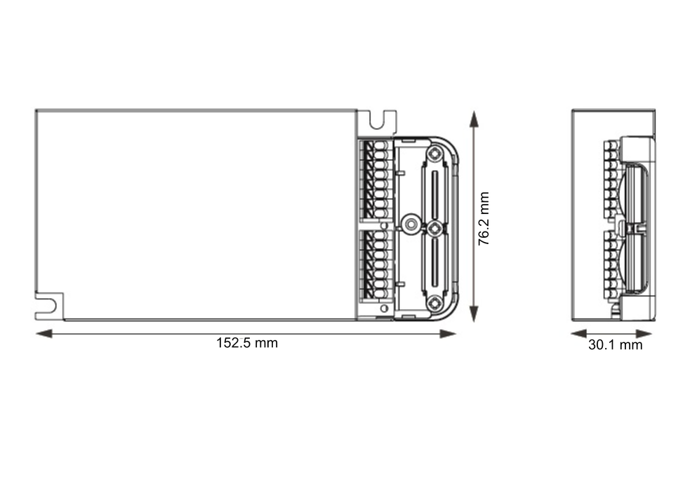 eldoLED SOLOdrive 560/A3 - 50w DALI dimmable constant current LED driver with configuration