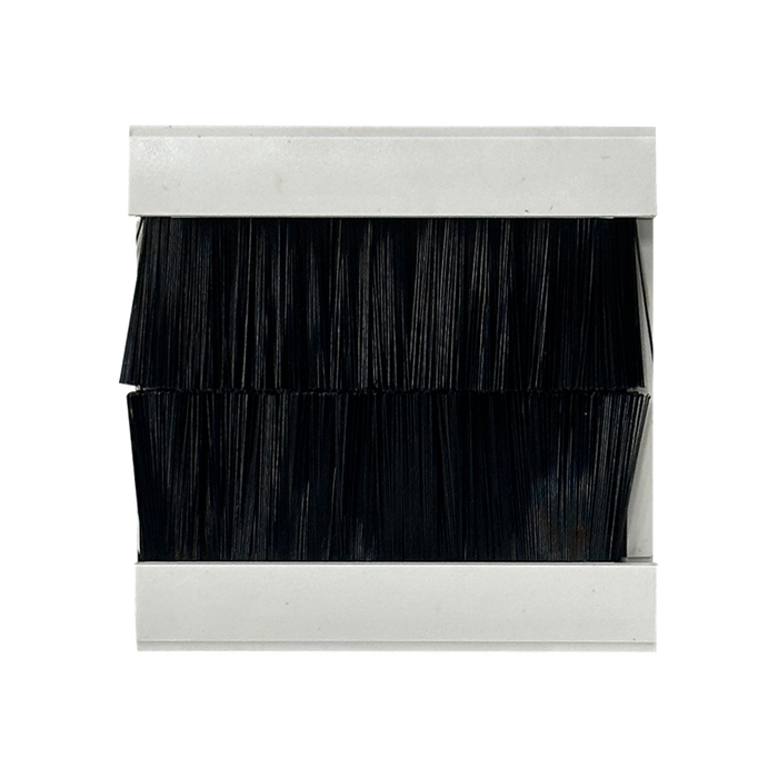 Caradok 50 X 50 Brush Plate White Surround Black Brushes