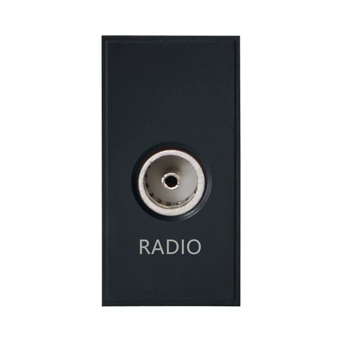 Caradok Radio Outlet 25x50, Black