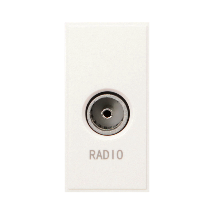 Caradok Radio Outlet 25x50, White