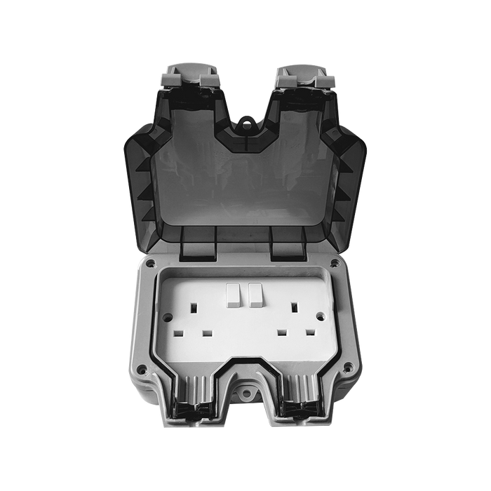 Caradok 2G 13A Switched Socket IP66