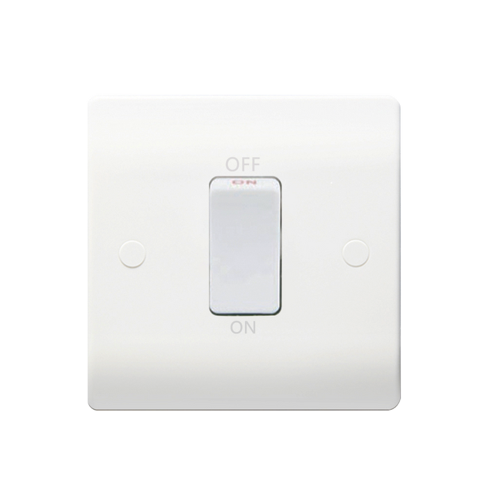 Caradok 1G 45A DP White Switch