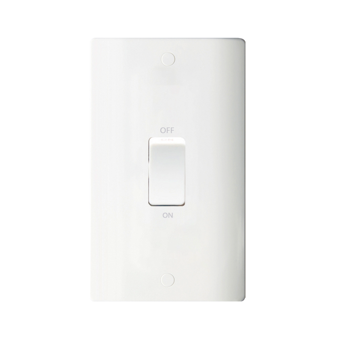 Caradok 2G 45A DP White Switch