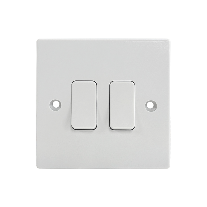 Caradok 2G 2Way 10A Switch Squared Edge