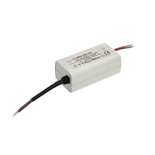 APC-12E-S - Mean Well APC-12E Series LED Driver 12.6W 350-700mA LED Driver Meanwell - Easy Control Gear