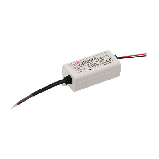 APC-8E-S - Mean Well APC-8E Series LED Power Supply 8W 250-700mA LED Driver Meanwell - Easy Control Gear