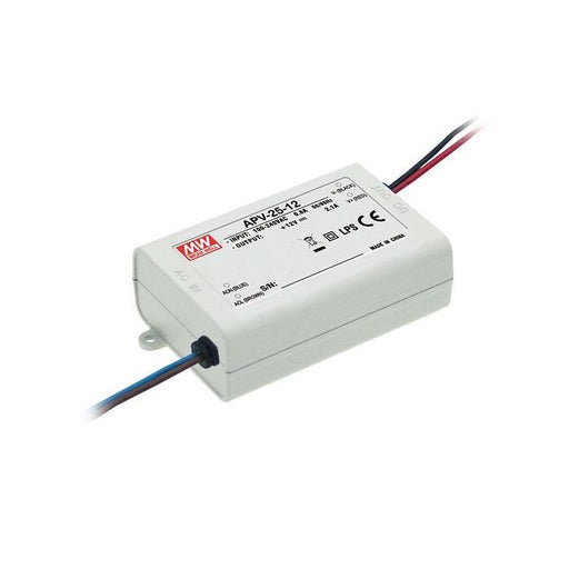 APV-25-S - Mean Well APV-25 Series LED Driver 17.5W - 25W 5V – 36V LED Driver Meanwell - Easy Control Gear