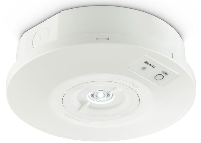 EcoLink LED Emergency Surface Spot  2W  250lm  3HR Manual  IP20