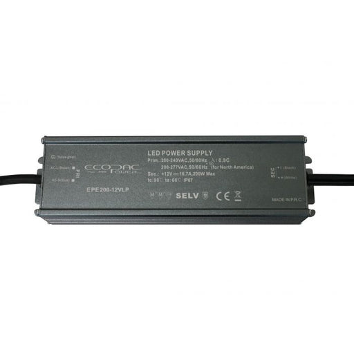 EPE200-12VLP - Ecopac IP67 LED Driver EPE200-12VLP 12V 200W LED Driver Easy Control Gear - Easy Control Gear