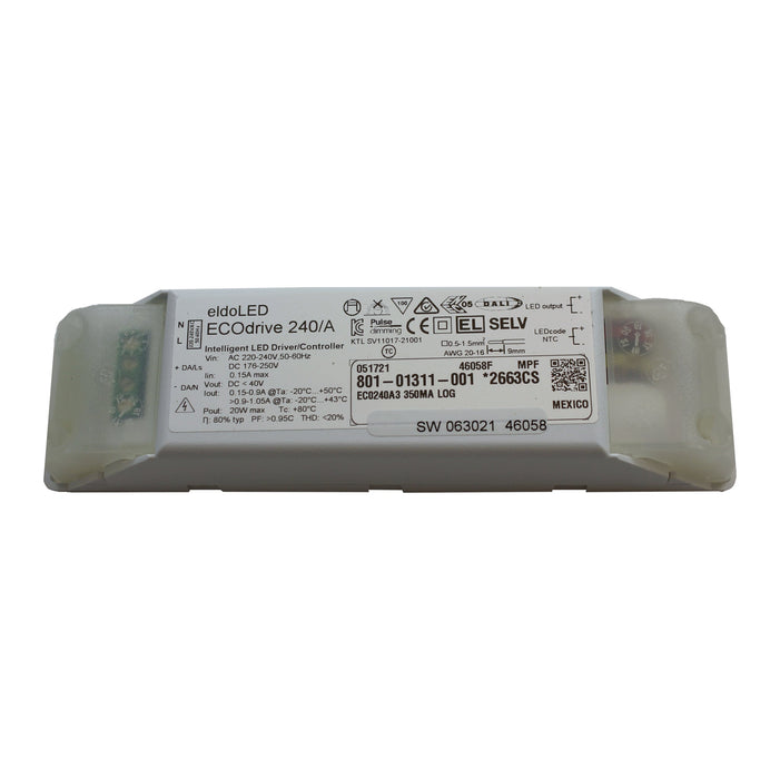 eldoLED ECOdrive 240/A3 - 20w DALI dimmable constant current LED driver