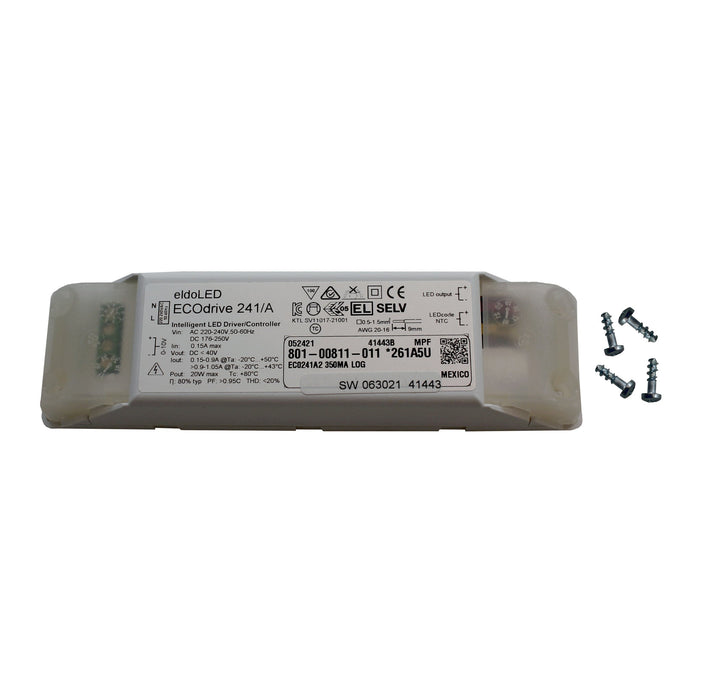 eldoLED ECOdrive 241/A2 - 20w 0-10V dimmable constant current LED driver with configuration