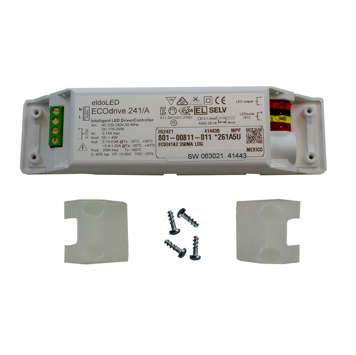 eldoLED ECOdrive 241/A2 - 20w 0-10V dimmable constant current LED driver