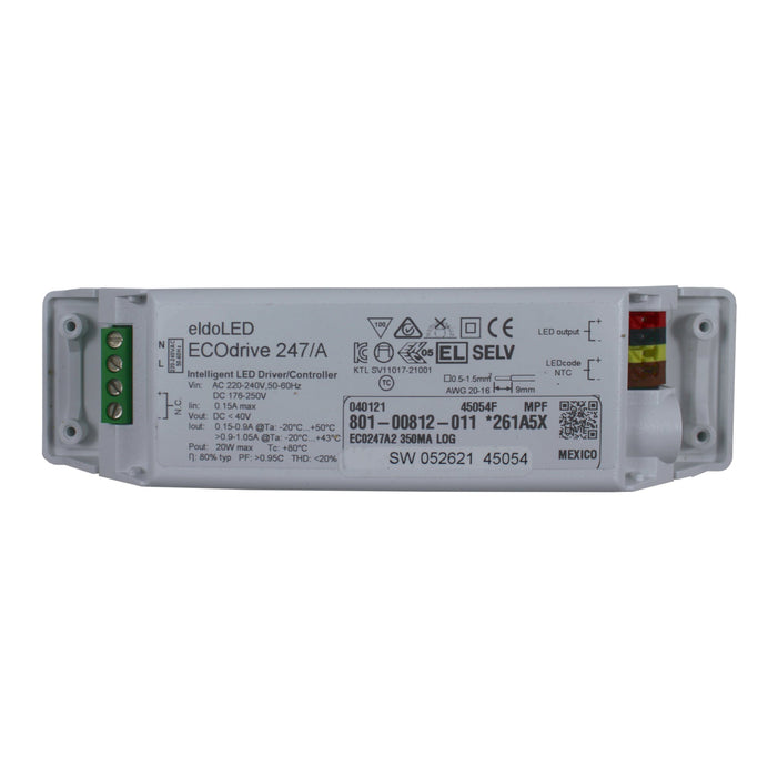 eldoLED ECOdrive 247/A2 - 20w constant current LED driver