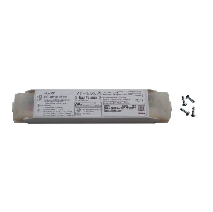 eldoLED ECOdrive 361/A6 - 30w 0-10V dimmable constant current LED driver