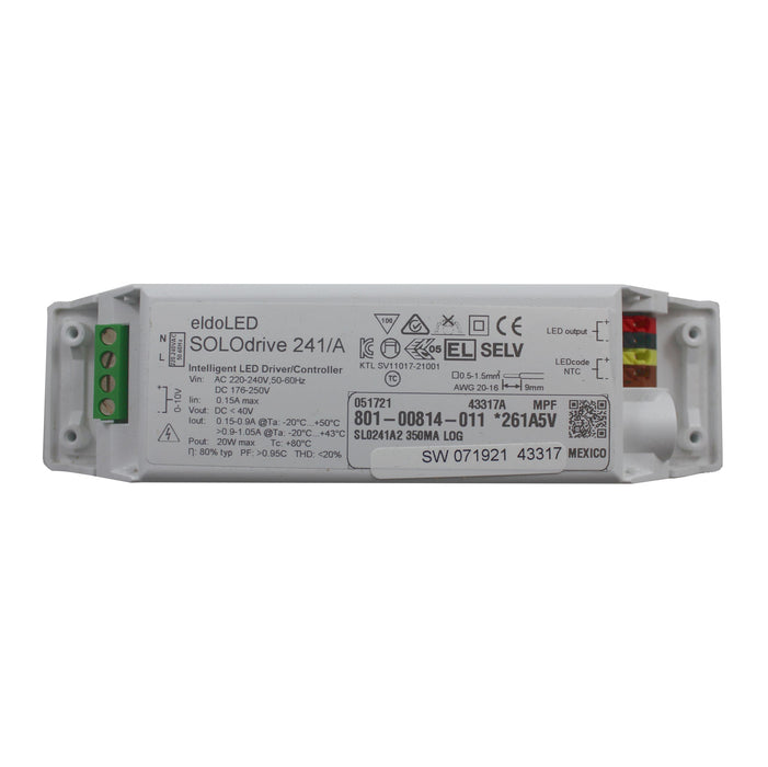 eldoLED SOLOdrive 241/A2 – 20w 0-10V dimmable constant current LED driver