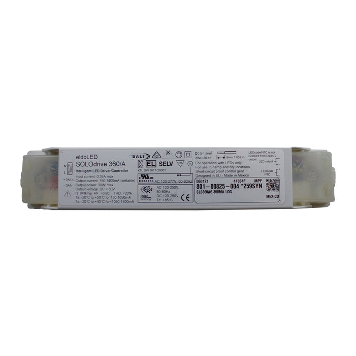 eldoLED SOLOdrive 360/A6 - 30w DALI dimmable constant current LED driver with configuration