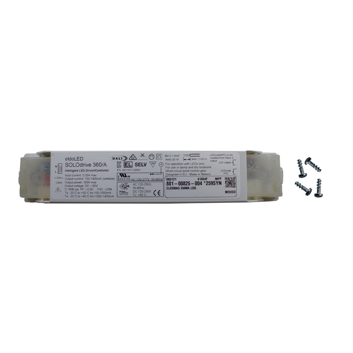 eldoLED SOLOdrive 360/A6 - 30w DALI dimmable constant current LED driver with configuration